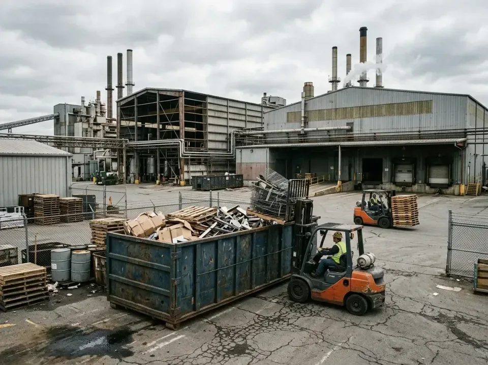 industrial-factory-scrap-conta-003 — frequently asked questions, Cheap Roll-off Dumpster Rentals in New Lexington, OH